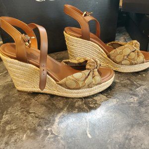 Womens coach wedges